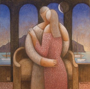 Lovers Near Marina by Jiri Borsky